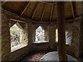 NH4216 : Interior view of the Invermoriston House Gazebo by valenta