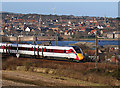 An Azuma train on the East Coast Line