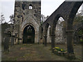 SD9828 : In the ruins of church of St Thomas a Becket, Heptonstall by Phil Champion