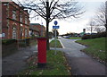 TA1229 : Cycle path beside Hedon Road, Hull by JThomas