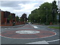 Roundabout on Oak Hill, Wolverhampton