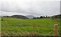 The col between Courtney Mountain and Sugar Loaf Hill viewed from the Drumilly Road