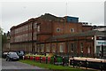 SK9871 : Lincoln: factories along Waterside South by Christopher Hilton