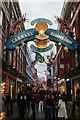 TQ2980 : Carnaby Street Christmas Decorations 2019 by Oast House Archive
