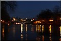 SE5951 : The River Ouse in York at night by Alan Murray-Rust