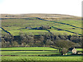 The valley of Rookhope Burn around Hanging Wells