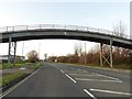 Footbridge on Poplar Way West