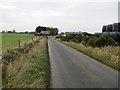 Minor road approaching North Middlemuir