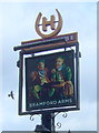 Sign for the Bramford Arms