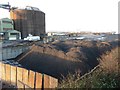 Raw material stored at Hanson concrete works