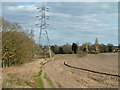 Footpath towards Pyrford Road