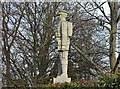 A view of the war memorial in Dore