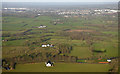 Ballyrobin Road from the air