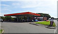 Supermarket service station on the B5132, Ellesmere Port