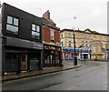 Russell Street side of The Lounge 16, Stroud