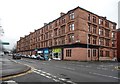 Tenements and shops, Dumbarton Road