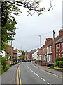 Tamworth Road in Amington, Staffordshire