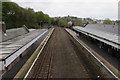 WSW through Haverfordwest railway station