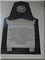 Memorial Tablet inside Wesley Memorial Methodist Chapel, Epworth