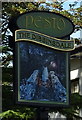 Sign for the Dibbinsdale Inn, Bromborough