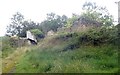 Ruined farmhouse on the south side of Hare