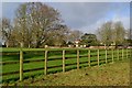 Paddock fence at Norsebury House