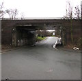 West side of Telford Way overbridge, Smethwick