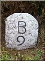 Old Milestone by the B3266, southwest of Trecarne