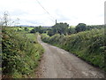 Approaching the junction of Barkers Lane and Barkers Road