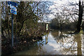 Fetcham Grove under water