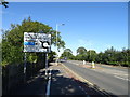 Approaching roundabout on Clatterbridge Road (B5151)