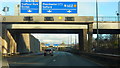 Gantry in Front of Albert Road Bridge, M602