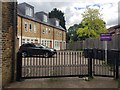 Dwellings at the end of Paddock Gardens, Crystal Palace triangle