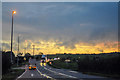SD2676 : Pennington : Ulverston Road A590 by Lewis Clarke