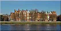 TQ2777 : Chelsea Embankment seen from Battersea Park by Neil Theasby