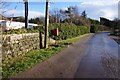 Postbox on Lower Wall Road at Selby Farm