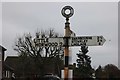 Bucks County fingerpost in Mursley