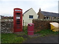 K6 telephone box on the B724, Cummertrees