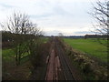 Railway towards Annan