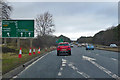 A1 - A697 northbound junction