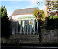 Electricity substation, North Street, Abergavenny