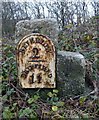 Milestone on the A164 near Leconfield