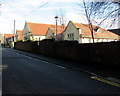 Western end of Cantref Primary School, Abergavenny