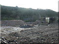 Demolition site, the former Holme Mills