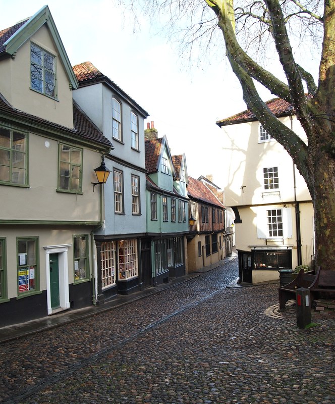 Elm Hill, Norwich © David Hallam-Jones :: Geograph Britain and Ireland