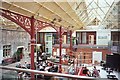 Richmond Station showing restored roof and the modern facilities