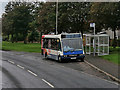 NS3333 : Bus Stop on Kilmarnock Road by David Dixon