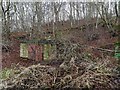 Derelict building on the edge of Torvean Golf course