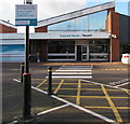 Neath railway station main entrance