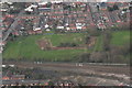 Site of Sleaford Castle: aerial 2020 (1)